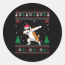 Search for saint bernard stickers Sequin christmas tree