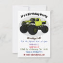 Search for cartoon truck invitations For kids