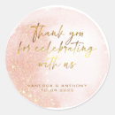 Search for modern gold wedding stickers Rustic