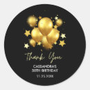 Search for confetti party stickers Milestone birthday