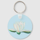 Search for white flower key rings Meditation