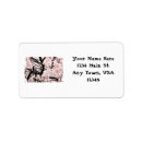 Search for japanese cherry blossom return address labels Tree