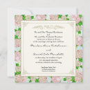 Search for elegant vintage shabby chic wedding invitations Antique
