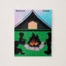 Search for camping puzzles Summer camp