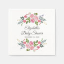 Search for pink baby shower napkins Garden