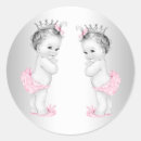 Search for baby girl twins stickers Twin girls baby shower