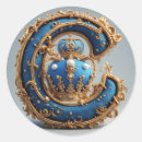 Search for monogram letter c stickers Gold