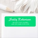 Search for bright return address labels Minimalist