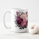Search for purple and white flowers mugs Elegant