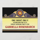 Search for hollywood sweet 16 invitations Theatre