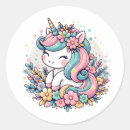 Search for blue unicorn stickers Whimsical