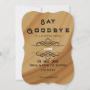 Search for modern farewell party invitations Simple