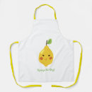 Search for lemon yellow aprons Squeeze the day