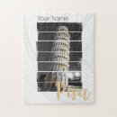 Search for tower of pisa italy puzzles Vintage
