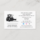 Search for snow removal business cards Contractor