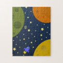 Search for planets puzzles Cartoon