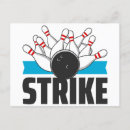 Search for strike postcards Bowling