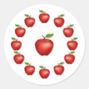 Search for red apple stickers Organic