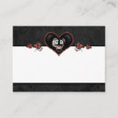 Search for halloween wedding place cards Skeletons