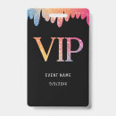 Search for vip id badges Ticket holder id