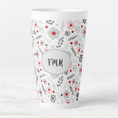 Search for grey floral mugs Trendy