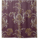 Search for burgundy and gold shower curtains Floral