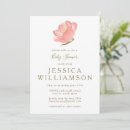 Search for blush pink watercolor floral invitations Modern
