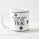 Search for white dog mugs Typography