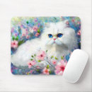 Search for kitty cat standard mousepads White