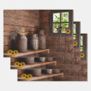 Search for vintage cowboy wrapping paper Farm