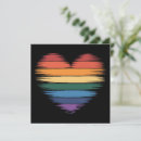 Search for rainbow heart invitations Love is love