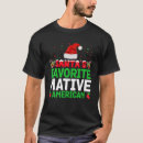 Search for native american christmas tshirts Santa