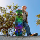 Search for repeating pattern skateboards Black