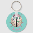 Search for cute ladybug key rings Floral