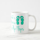 Search for life is better flip flops mugs Ocean