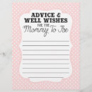 Search for well wishes for baby advice cards Shower