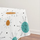 Search for turquoise tablecloths Mid century modern