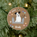 Search for jack russel terrier christmas tree decorations Dogs
