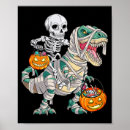 Search for dinosaur skeleton posters Pumpkin