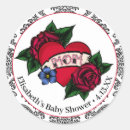 Search for heart tattoo stickers Vintage