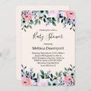 Search for purple and green baby shower invitations Watercolor