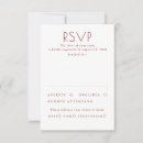 Search for minimalist wedding rsvp cards Contemporary