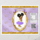 Search for african american princess baby shower Gold