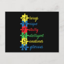 Search for awareness postcards Autism