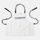 Search for patriotic american flag aprons Freedom