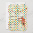 Search for giraffe dog invitations Vintage