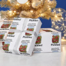 Search for dill pickle wrapping paper Pickles