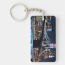 Search for bridge at night key rings Illuminated