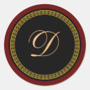 Search for monogram gold letter d stickers Initial