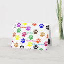 Search for pawprints cards Animals